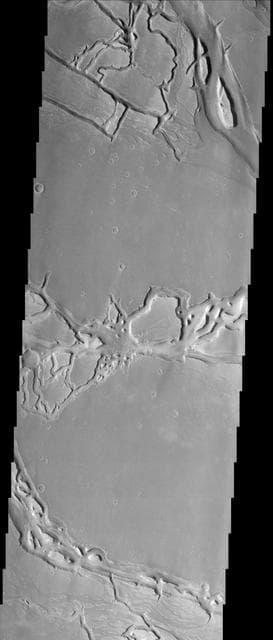 NASA image: Granicus Valles