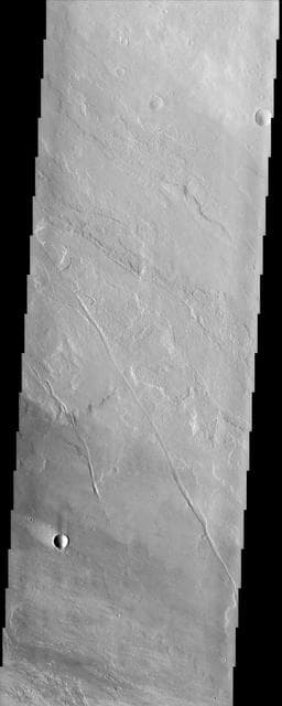 NASA image: Lava Flows around Olympus Mons