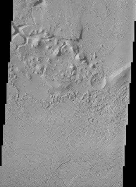 NASA image: Appollinaris Patera