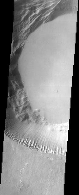 NASA image: Pavonis Mons Summit Caldera
