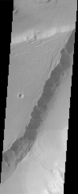 NASA image: Kasei Vallisland