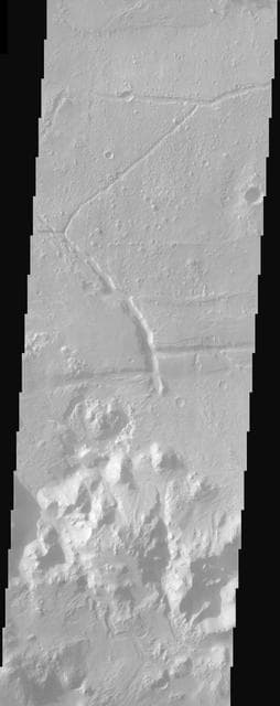 NASA image: Holden Crater