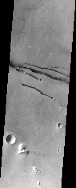 NASA image: Cerberus Rupes