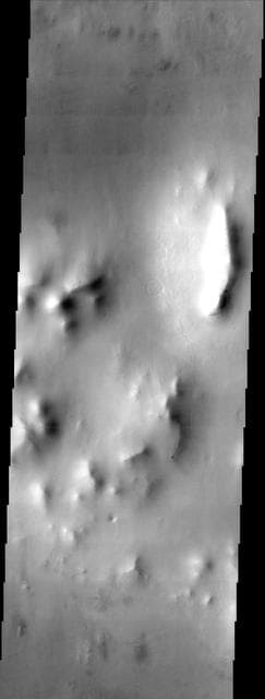 NASA image: Ridges swimming in a sea of dust