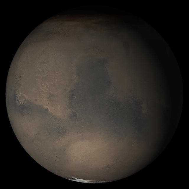 NASA image: Mars at Ls 249°: Syrtis Major