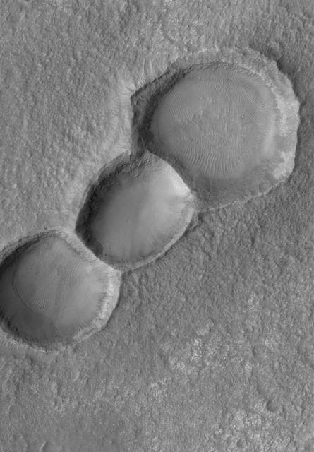 NASA image: Triple Impact