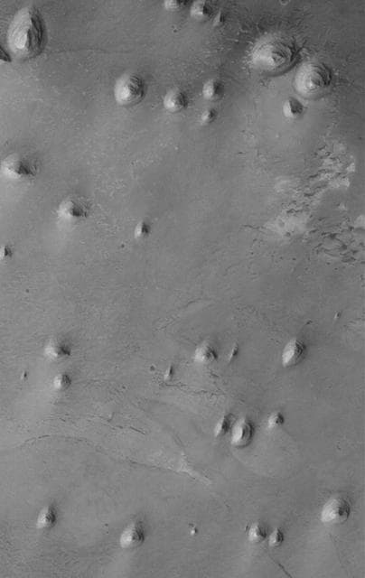 NASA image: Sedimentary Rock Remnants