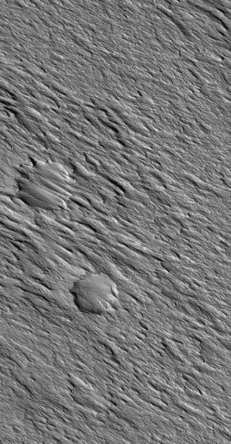 NASA image: Exhuming Craters
