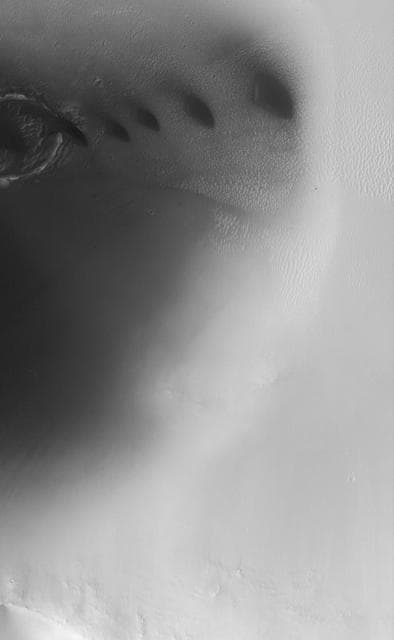 NASA image: Windblown Dunes