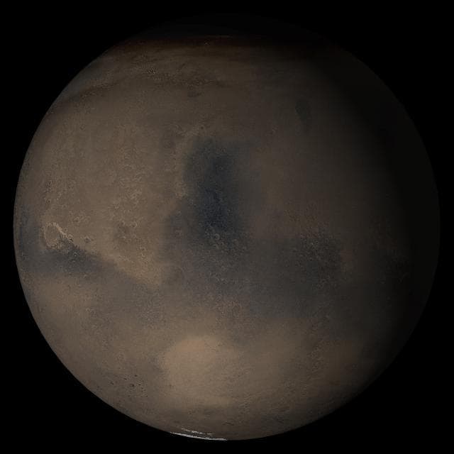 NASA image: Mars at Ls 269°: Syrtis Major