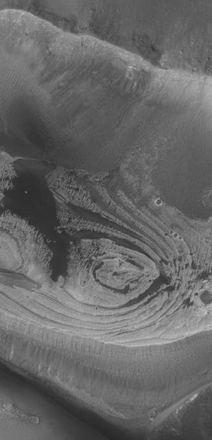 NASA image: East Candor Rocks