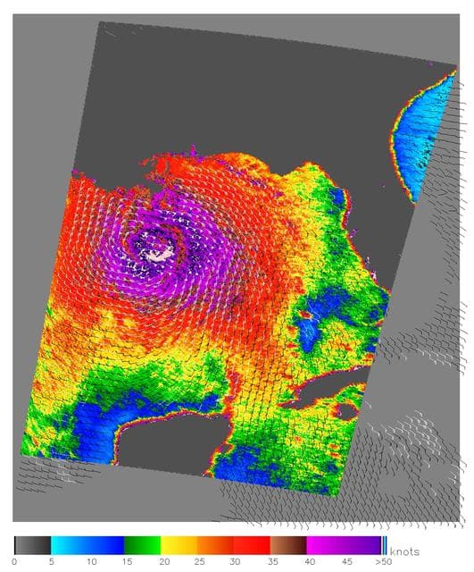 NASA image: Hurricane Katrina