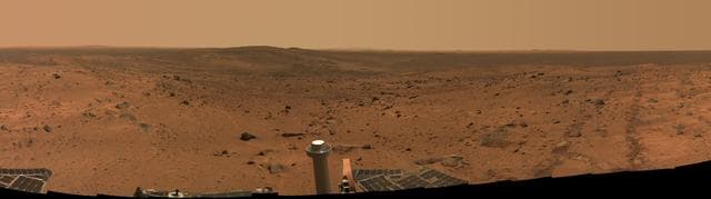 NASA image: Spirit Spectacular View from the Summit