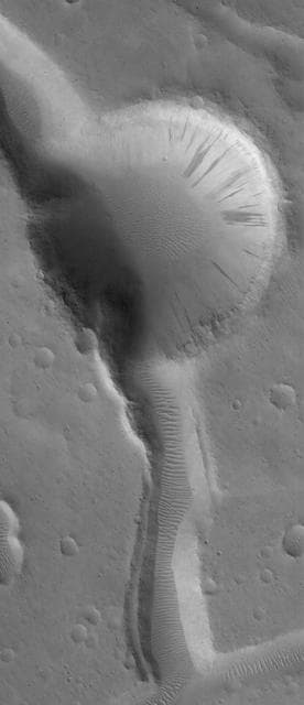 NASA image: Cut By Troughs