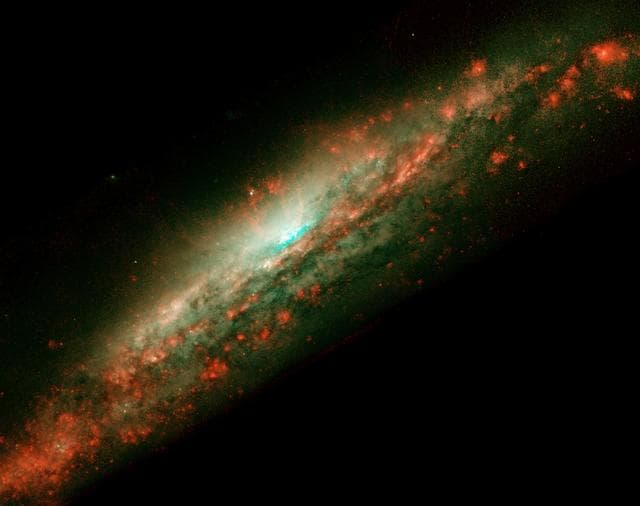 NASA image: Galaxy NGC 3079