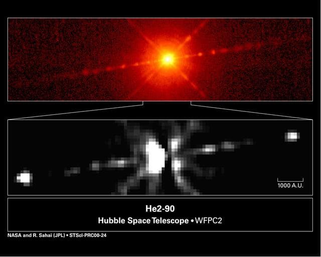 NASA image: Mysterious object He2-90
