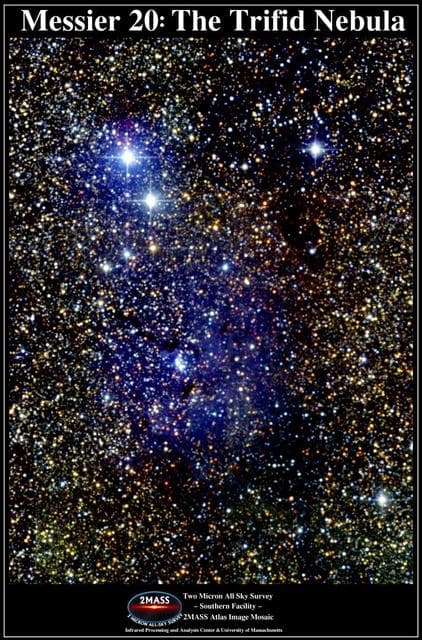 NASA image: Trifid Nebula