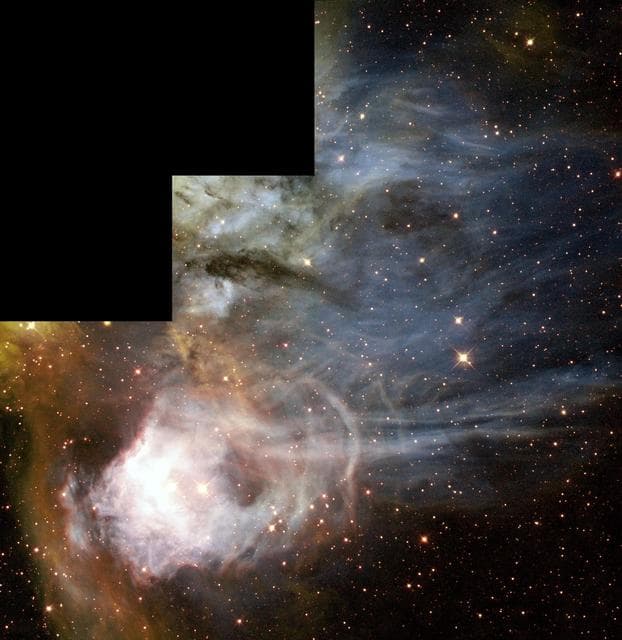 NASA image: N44C nebula