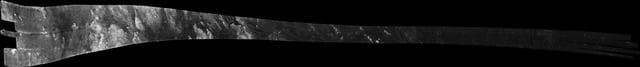 NASA image: Titan Radar Swath T-21 Flyby - Dec. 12, 2006