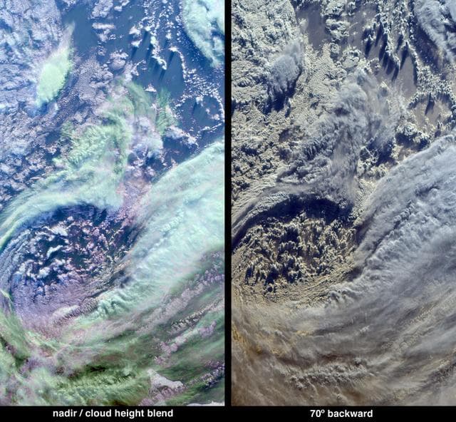 NASA image: Multi-layer Clouds Over the South Indian Ocean