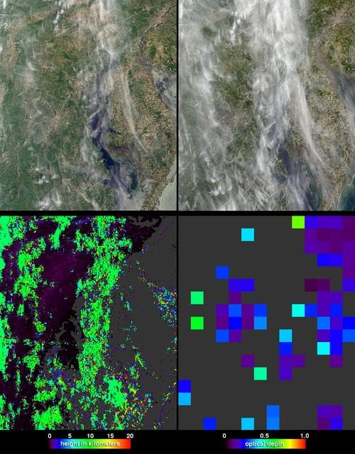 NASA image: Students and NASA Study Aerosols over Baltimore