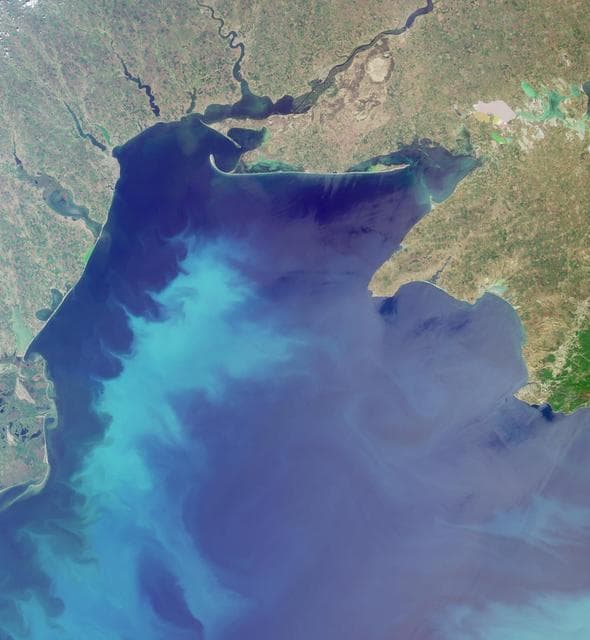 NASA image: Where on Earth...? MISR Mystery Image Quiz #19: The Black Sea