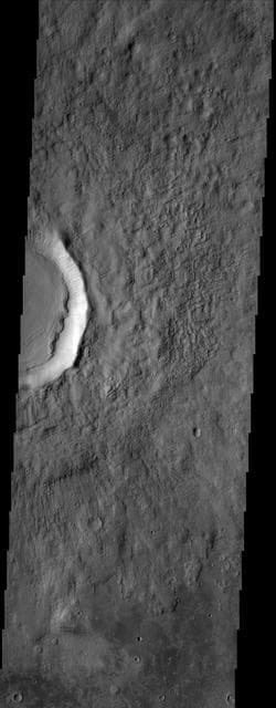 NASA image: Freedom Crater