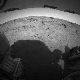 NASA image: Spirit Ascent Movie, Rover-Eye View