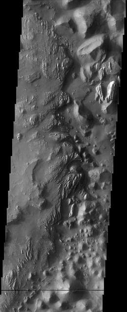 NASA image: Arsinoes Chaos