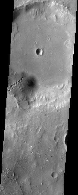 NASA image: Crater Chains