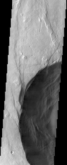 NASA image: Pavonis Mons Caldera