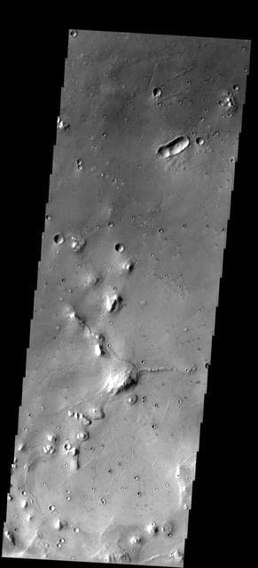 NASA image: Cydonia Craters