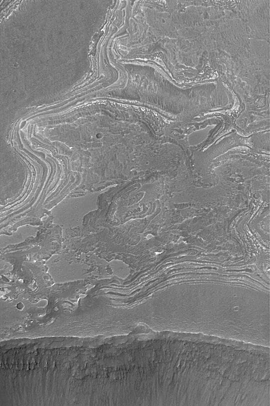NASA image: Layers Near Juventae Chasma