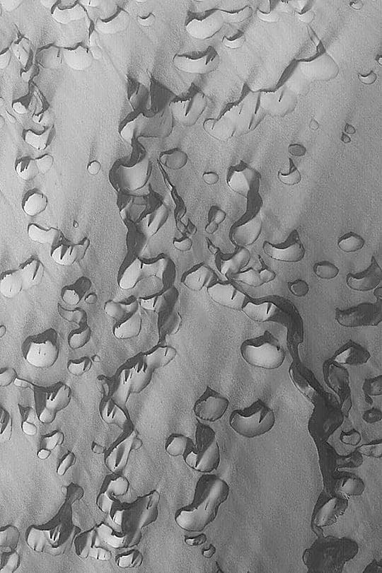 NASA image: Chasma Boreale Dunes
