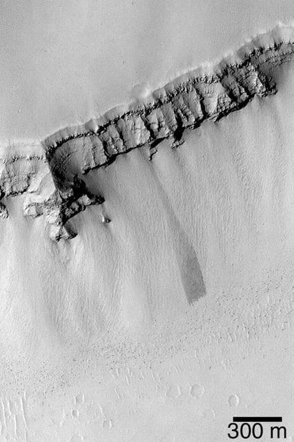 NASA image: Layers, Boulders, and Dust
