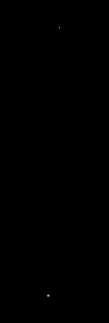NASA image: Earth and Jupiter as viewed from Mars