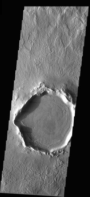 NASA image: Crater Deformation