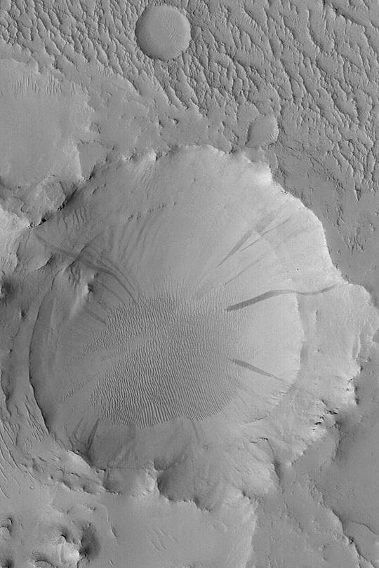 NASA image: Old Arabian Crater