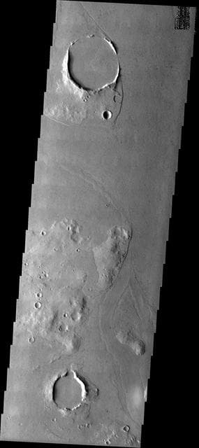 NASA image: Lava-Filled Craters