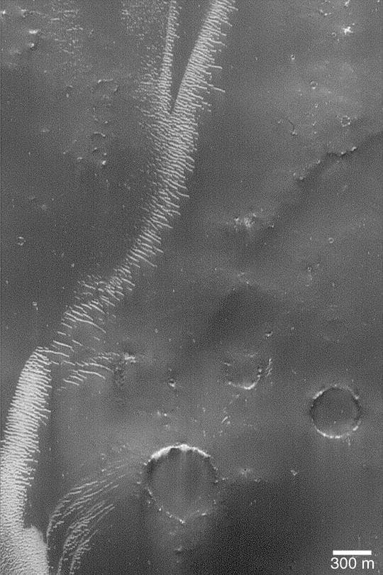 NASA image: Large, Bright Wind Ripples
