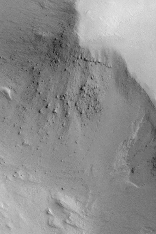 NASA image: Boulder Track