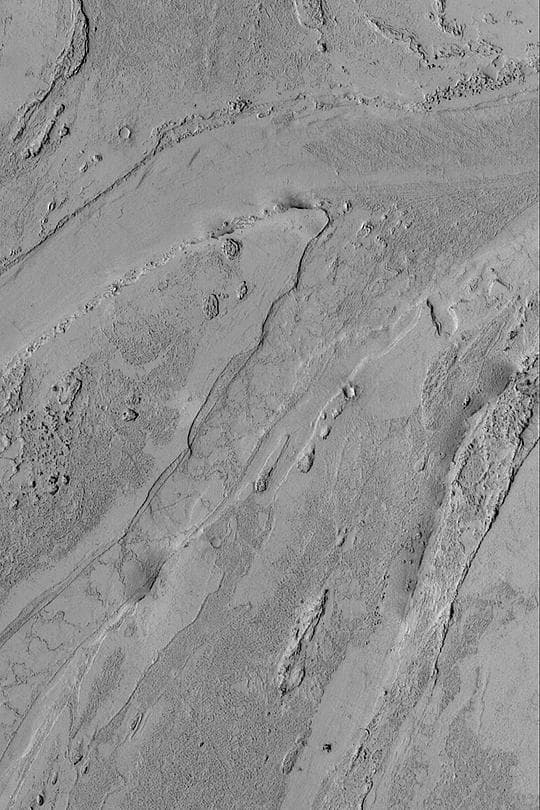 NASA image: Valley South of Cerberus