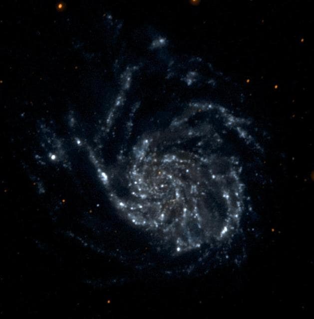 Messier 101 Single Orbit Exposure