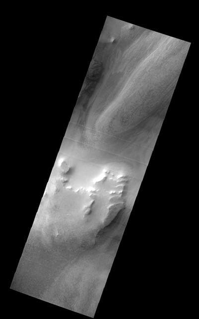 NASA image: South Polar Layered Deposits