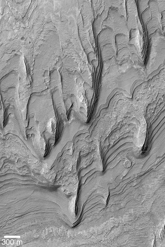 NASA image: Gale Sedimentary Rocks