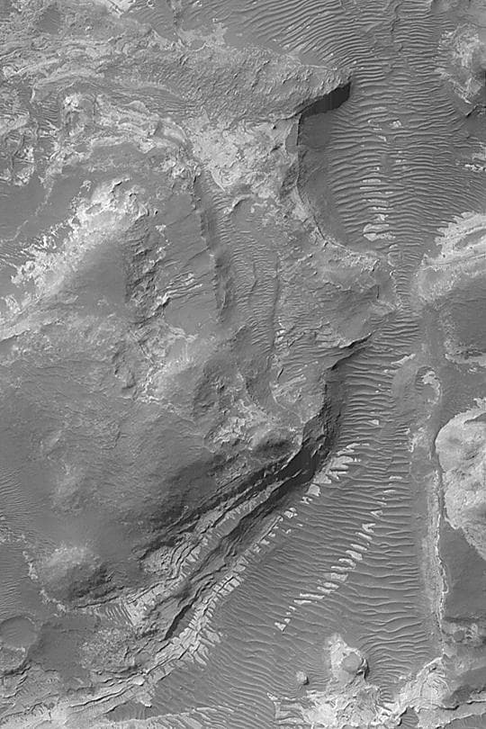 NASA image: Northeast Hellas Landscape