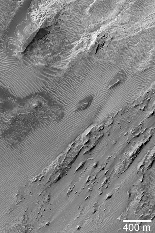 NASA image: Large, Windblown Ripples