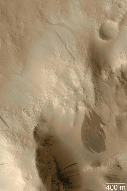 NASA image: Dark Slope Streaks