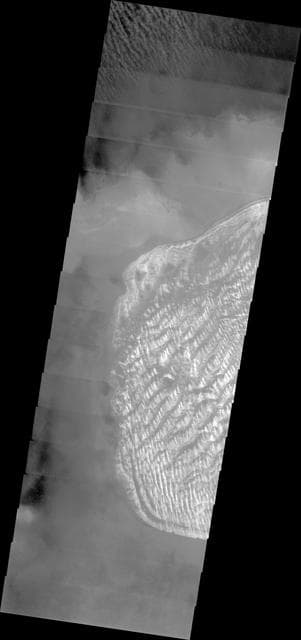 NASA image: Charlier Crater Dunes