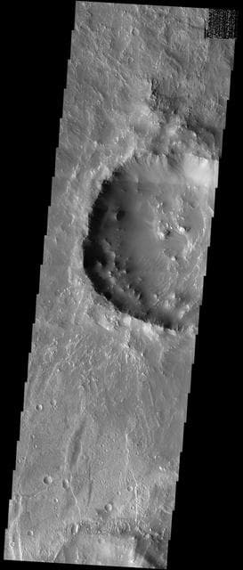 NASA image: Koga Crater